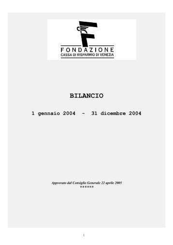 BILANCIO - Acri