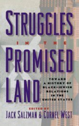 Jack Salzman, Cornel West Struggles in the Promised