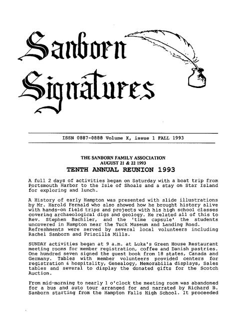 Warren County, IL History and Families John Carlson Family History. Page  111, column 1