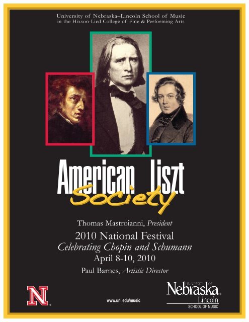 ALS Program (Page 1) - American Liszt Society