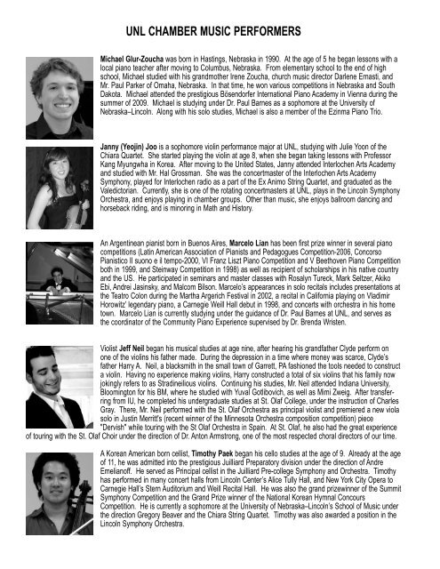 ALS Program (Page 1) - American Liszt Society