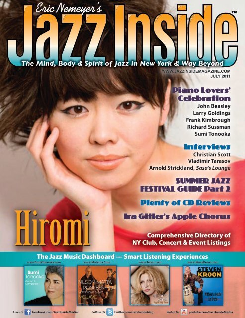 Piano Lovers' Celebration Interviews SUMMER ... - Jazz Singers.com