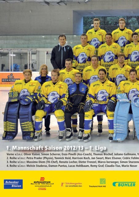 Saisonheft 2012-13 - EHC Uzwil