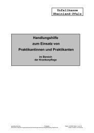 Handlungshilfe zum Einsatz von Praktikantinnen und Praktikanten