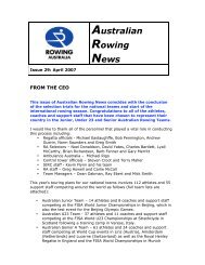 Issue 29 - Rowing Australia