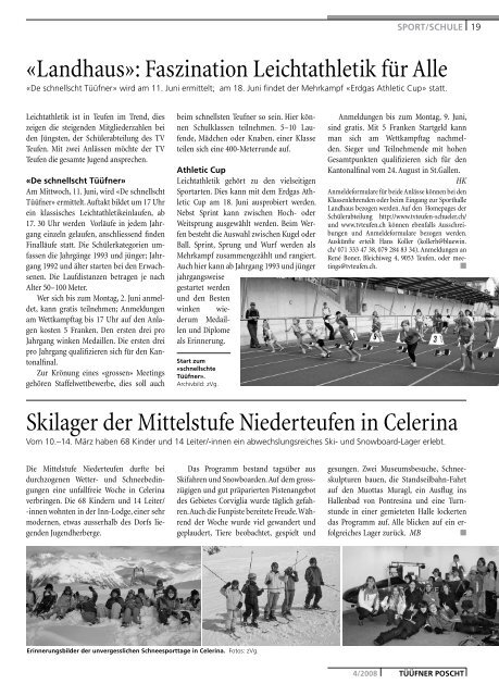 Tüüfner Poscht Ausgabe 04 / 2008