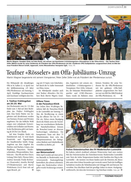 Tüüfner Poscht Ausgabe 04 / 2008