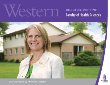 Faculty of Health Sciences - University of Western Ontario