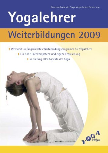 Yogalehrer - Yoga Vidya