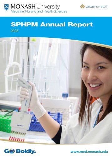 SPHPM Annual Report - Faculty of Medicine, Nursing and Health ...