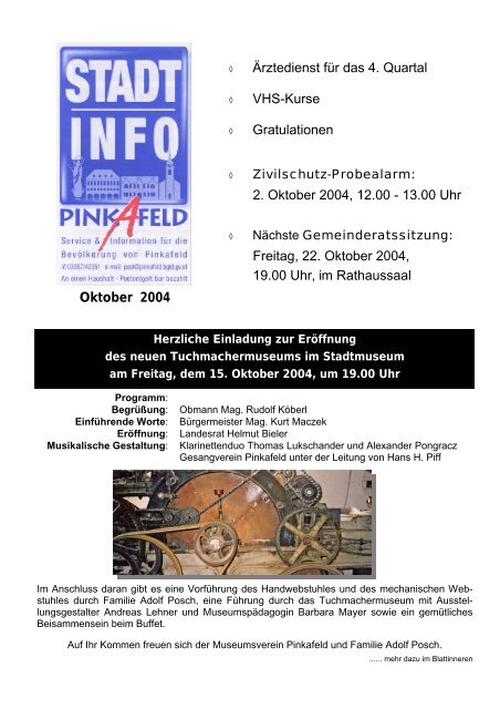 Sanitätskreis Pinkafeld - Riedlingsdorf - Wiesfleck