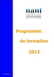 Programme complet 2012 - Société Vaudoise de Médecine