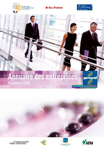 Annuaire des entreprises - Genopole