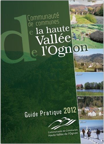 Guide pratique édition 2012 - Communauté de Communes de la ...