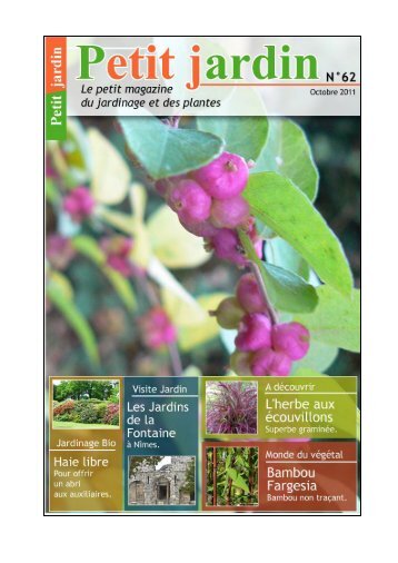 Magazine Petit Jardin - Graines et Plantes