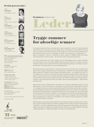 Trygge rammer for alvorlige temaer - Landslaget drama i skolen