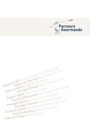 Parcours Gourmands - ASGI