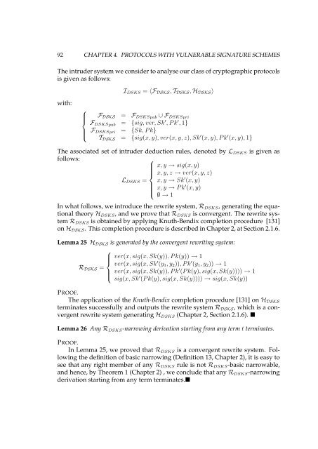 Logical Analysis and Verification of Cryptographic Protocols - Loria