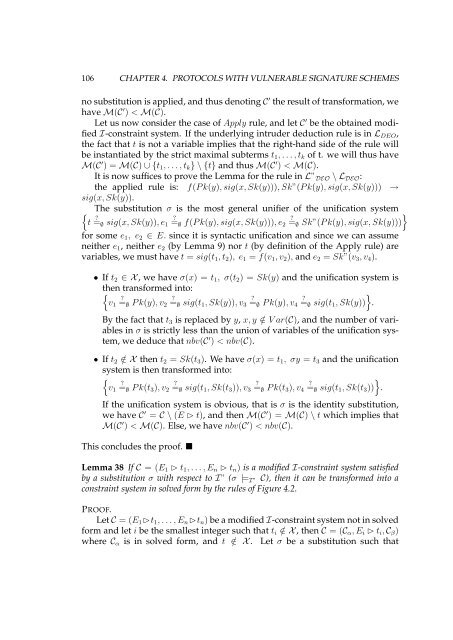 Logical Analysis and Verification of Cryptographic Protocols - Loria