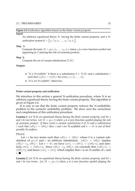 Logical Analysis and Verification of Cryptographic Protocols - Loria