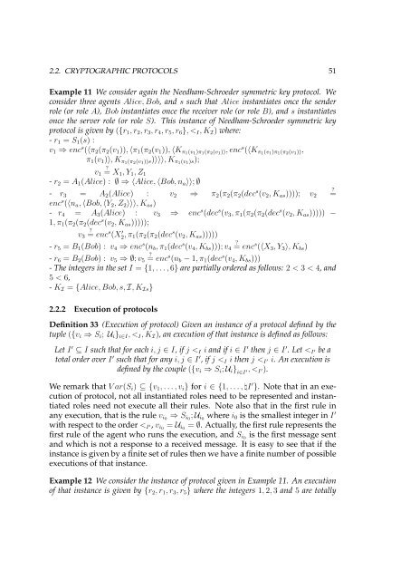 Logical Analysis and Verification of Cryptographic Protocols - Loria