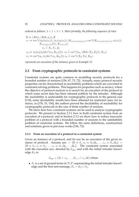 Logical Analysis and Verification of Cryptographic Protocols - Loria