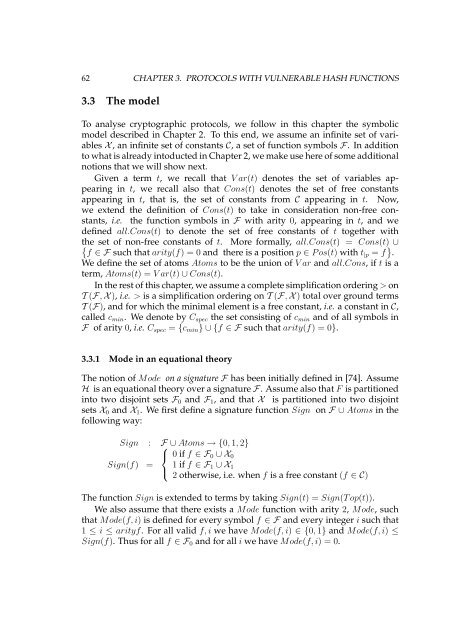 Logical Analysis and Verification of Cryptographic Protocols - Loria