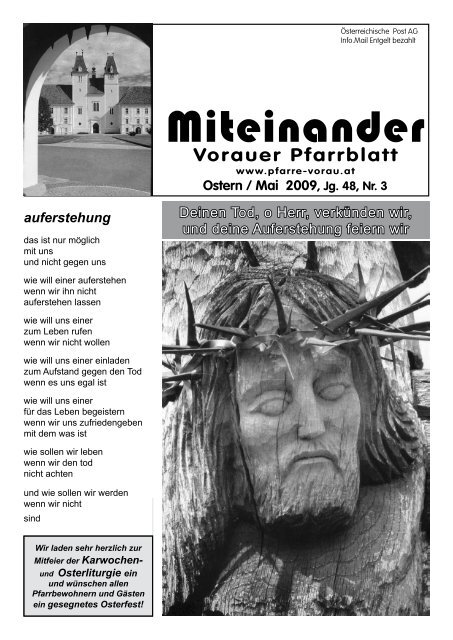 Miteinander - Pfarre Vorau