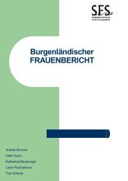 P58 - Frauenbericht Burgenland - Sozialökonomische ...