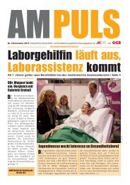 Am Puls 4/2012 (pdf 1,8 mb - AK - Niederösterreich - Arbeiterkammer
