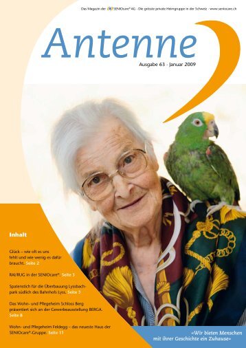 Antenne - Ausgabe 63 - SENIOcare