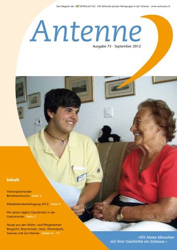 Antenne - Ausgabe 75 - SENIOcare