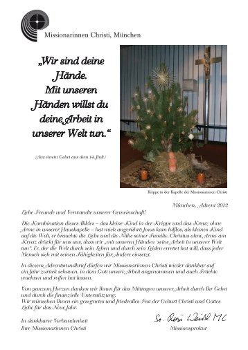 PDF-Datei - Missionarinnen Christi