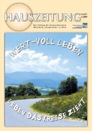 Hauszeitung 2. Ausgabe 2009 (6,4 MB Download - Altenheime der ...