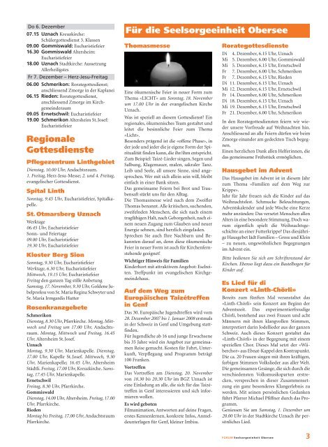 Ausgabe 16/2007 - Seelsorgeeinheit Obersee