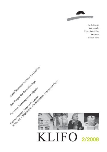 Hauszeitschrift KLIFO Nr. 2/2008 (3590 kb, PDF - Kantonale ...