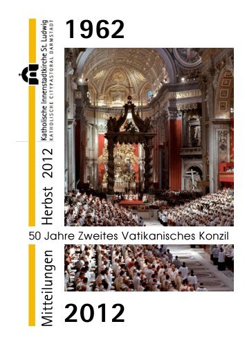 Mitteilungen Herbst 2012 - katholische kirchengemeinde st. ludwig ...