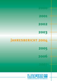 Jahresbericht 2004 2000 2001 2002 2003 2005 2006 2007 - lafim