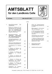 Wappen des Landkreises Celle - Landkreis Celle