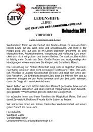 lebenshife „life“ - Lebenshilfewerk Marburg - Biedenkopf e.V.