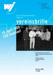 Turn- und Sportgemeinschaft 1885 Wiesloch e.V. - Home