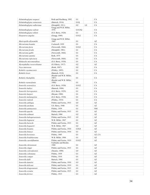 A Guide for Terrestrial Gastropod Identification - University of ...