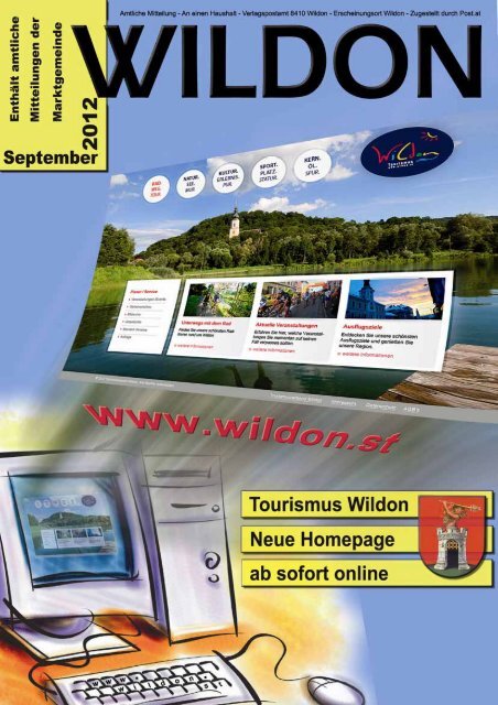 Hier können Sie die Gemeindezeitung von September 2012 - Wildon