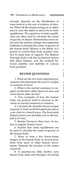 Fundamentals of Biomechanics