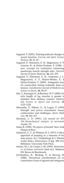 Fundamentals of Biomechanics