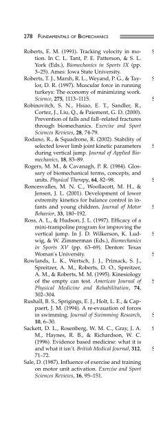 Fundamentals of Biomechanics