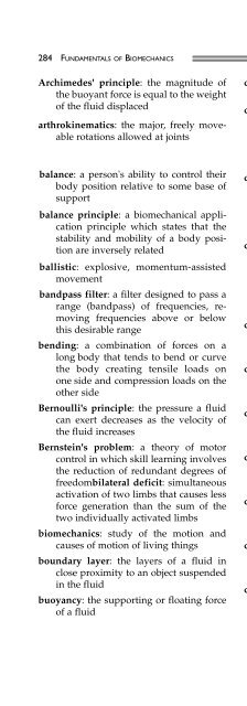 Fundamentals of Biomechanics