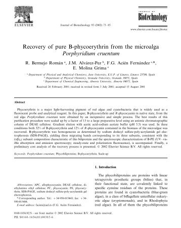 Porphyridium cruentum - Test Page for Apache