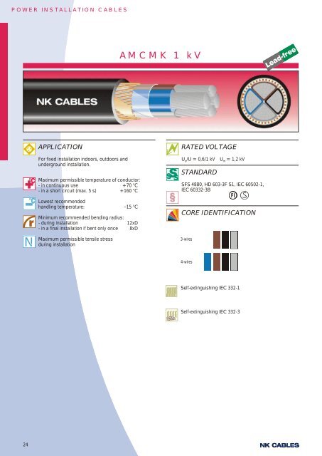 Cables for Installations and Industry - Draka