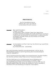 (70 KB) - .PDF - Gemeinde Petronell-Carnuntum